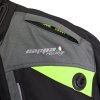Bunda moto pánská FIORANO textilní černá / zelená 5XL  Cappa Racing