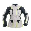 Bunda moto dámská MELBOURNE textilní šedá/fluo/černá S  Cappa Racing