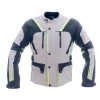 Bunda moto pánská MELBOURNE textilní šedá/fluo/černá 3XL  Cappa Racing