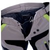 Kalhoty moto pánské MELBOURNE textilní šedé/fluo/černé S  Cappa Racing
