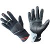 Rukavice moto MIAMI textilní krátké černé XS (Velikost XS)