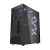 Darkflash DK352 Plus computer case + 4 fans (black)