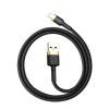 Baseus Cafule kabel USB Lightning 1,5 A 2m (Gold Black)