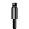 Baseus Tungsten Gold kabel USB to iP 2.4A 2m (černý)