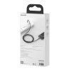 Kabel Baseus Tungsten Gold USB-iP 2,4A 2 m (černý)