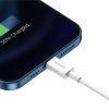 Kabel USB na Lightning řady Baseus Superior, 2,4 A, 0,25 m (bílý)