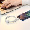 Kabel USB na Lightning řady Baseus Superior, 2,4 A, 1 m (bílý)