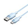 Kabel USB 2.0 A na USB-C 3A Vention CTNLF 1M (modrý)