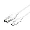 Kabel USB 2.0 A na USB-C 3A Vention CTNWH 2M (bílý)