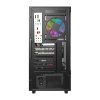 Počítačová skříň DarkFlash DS950V s displejem (černá) + 6 ventilátorů