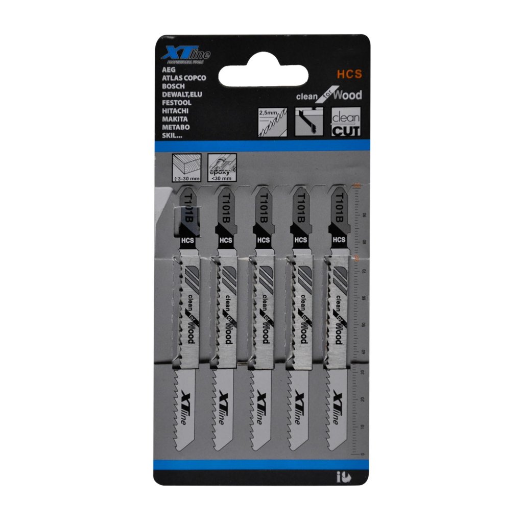 XTLINE Egyenes élű fűrészlapok | HSS 50 mm, 21 Tpi (1db/5db)