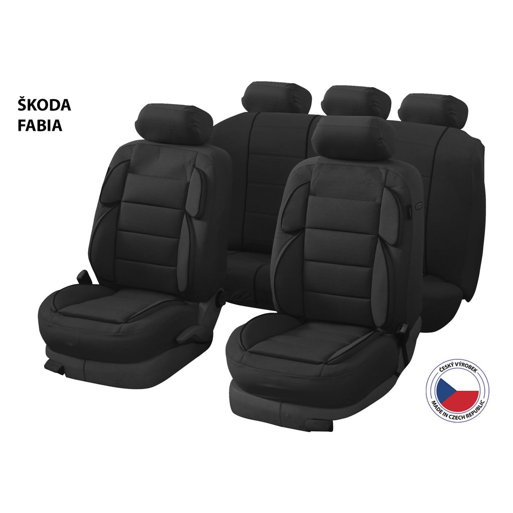 Autósülés Perfetto YL Škoda Fabia fekete