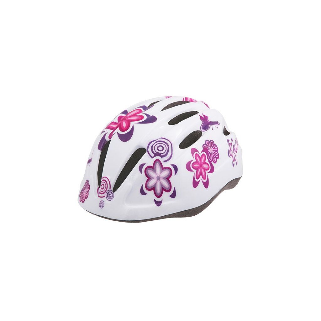 WISTA HardShell Gyermek kerékpáros sisak Fehér/Rózsaszín XS/S (48-52cm)