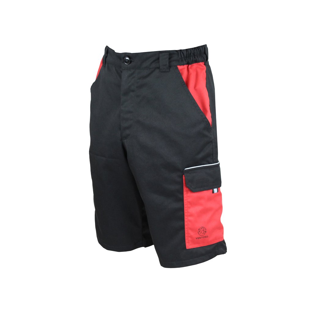 Munkanadrág Oliver piros/fekete 62 - 2XL