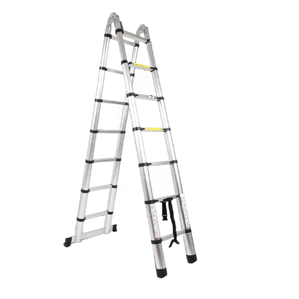Teleszkópos létra - ALU lépcsőfokok, 4,4m ASIST AR99-6440