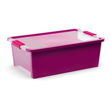 Tároló doboz BI BOX M 26l, lila