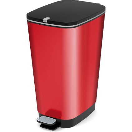 Hulladékgyűjtő Chic Bin L - Fém, piros, 50L