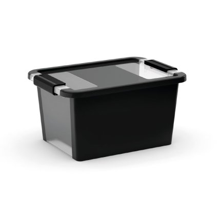 Tároló doboz BI BOX M 26l, fekete