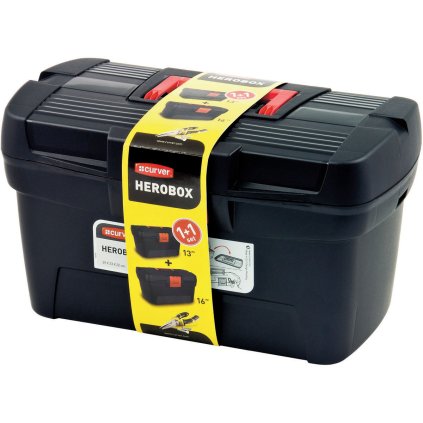 HEROBOX PREMIUM 13+16 szerszámosláda készlet