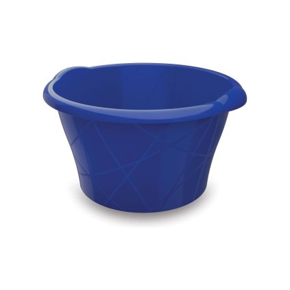 Műanyag mosdókagyló kerek S - kék 10 literes