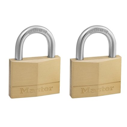 MASTER LOCK 150EURT 2 x 50 mm-es lakat, sárgaréz