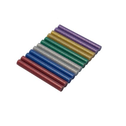 7mm-es, színes, csillámos olvasztópatronok - 12 db ASIST 71-3206