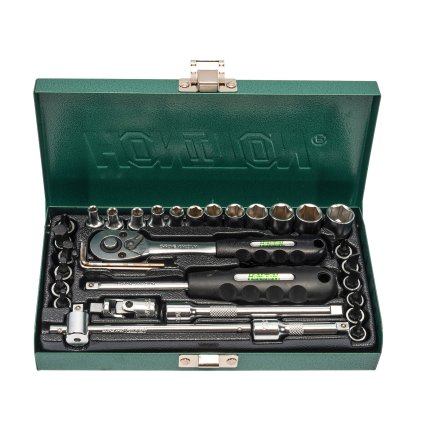 HONITON dugókulcs-készlet 1/4" 33 darab