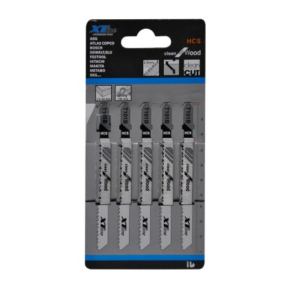 XTLINE Egyenes élű fűrészlapok | HSS, 105 mm, 21 Tpi (1db/5db)