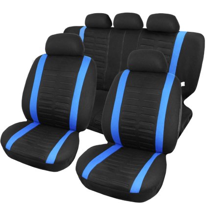 Autóüléshuzat MADRID fekete/kék