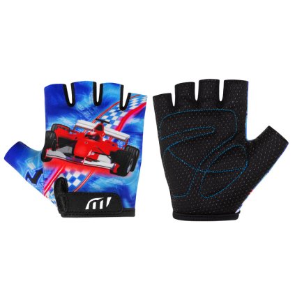 WISTA kerékpáros kesztyű gyerekeknek kék 3-4