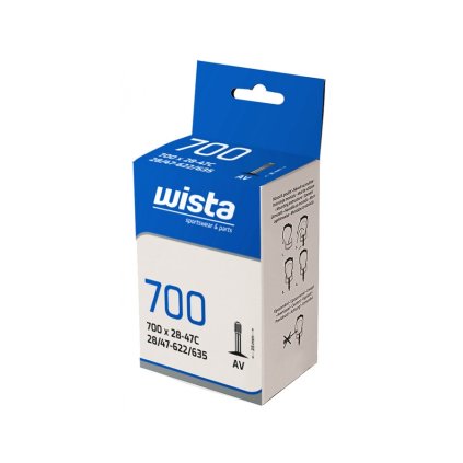 Kerékpárcső WISTA 700X28-47 AV - 80001
