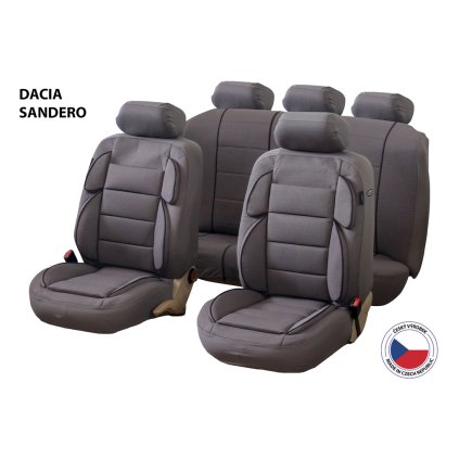 Autósülés Perfetto YL Dacia Sandero szürke