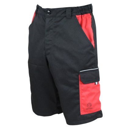 Munkanadrág Oliver piros/fekete 56 - XL