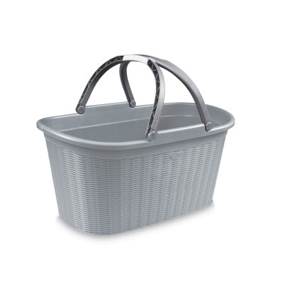 Elegance szennyeskosár 35l, szürke