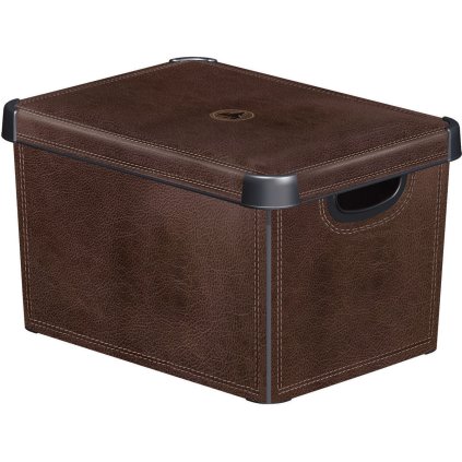 Tároló doboz LEATHER L