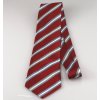 Selyem nyakkendő Giori Milano RS0804, piros és fehér