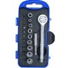 Bit és dugókulcs készlet 23db
