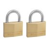 MASTER LOCK 150EURT 2 x 50 mm-es lakat, sárgaréz