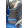 MADRID FABIA fekete/kék üléshuzatok MADRID FABIA fekete/kék