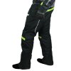 Férfi moto nadrág FIORANO textil fekete/zöld 3XL
