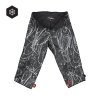 Férfi moto nadrág FIORANO textil fekete/zöld 3XL