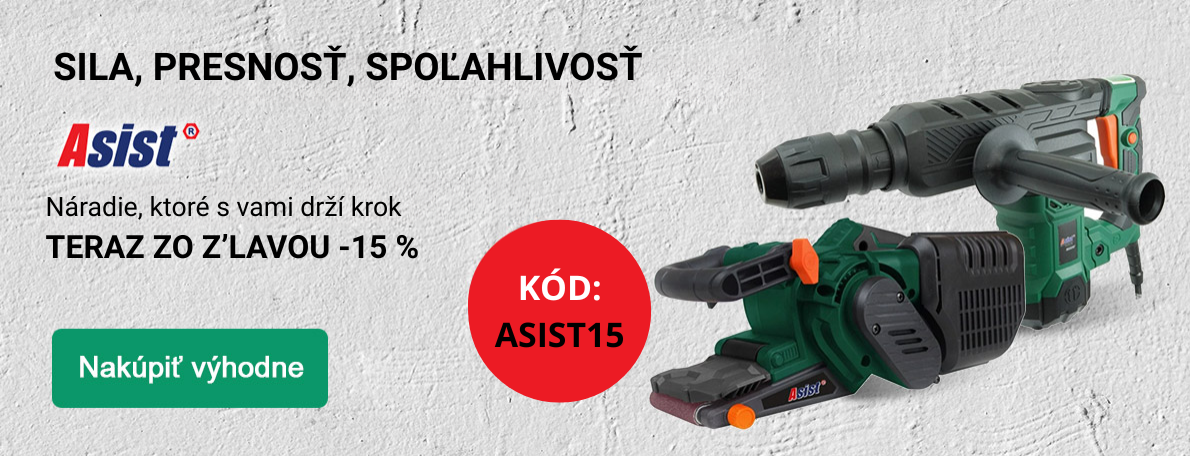 -15 % na všetko od Asist