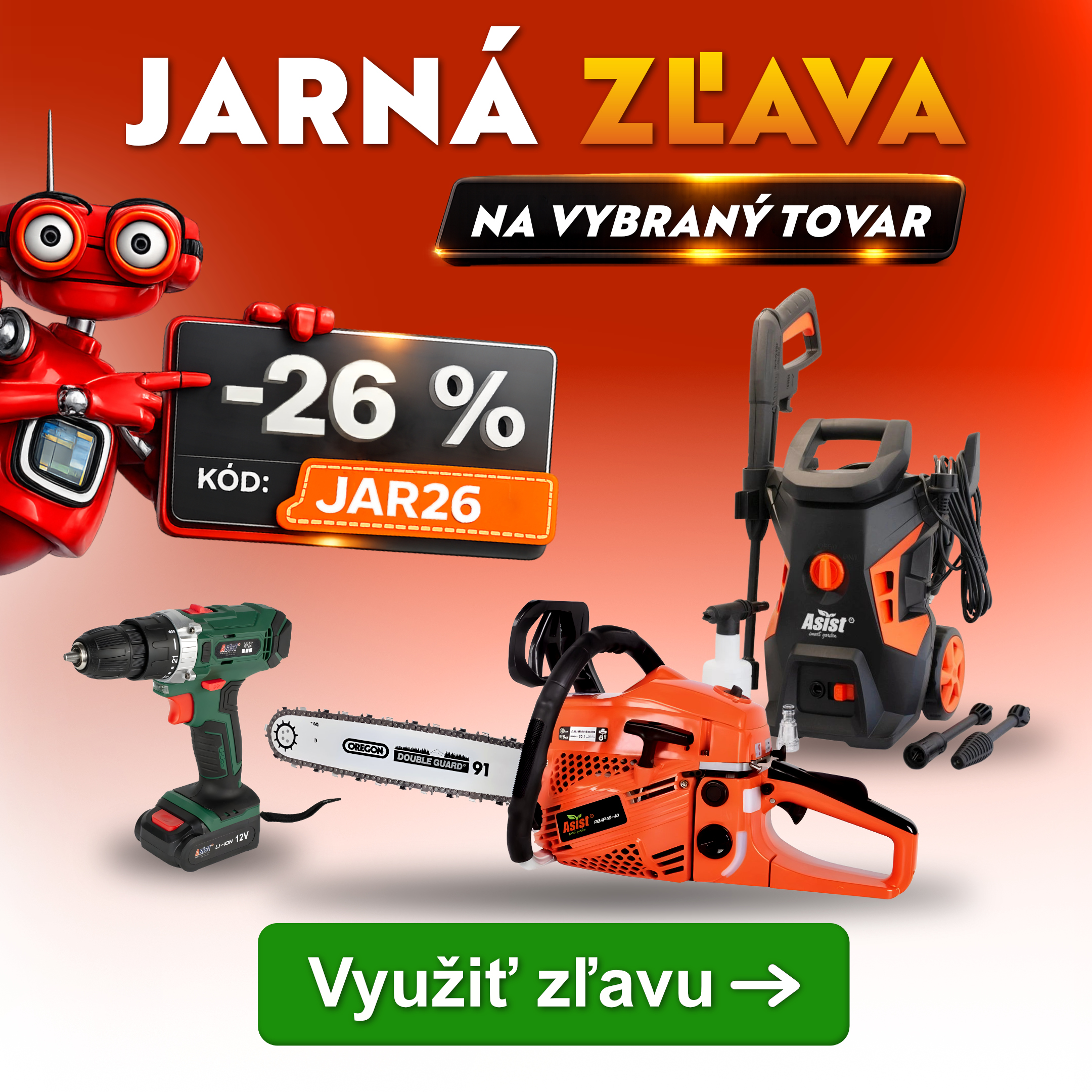 Jarní sleva 26% - 2026