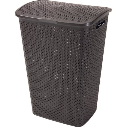 Kôš na špinavú bielizeň MY STYLE 55l hnedý