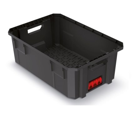 Modulárny prepravný box X BLOCK PRE čierny 544x362x200
