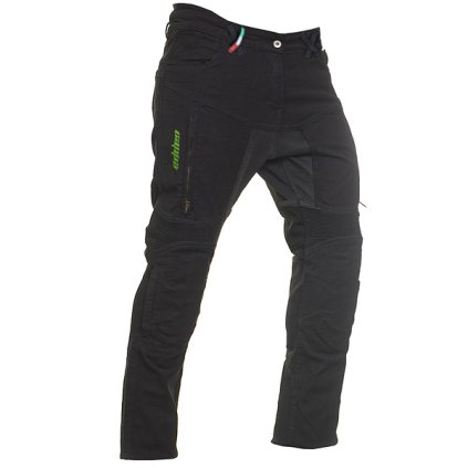 Džínsy moto RICARD  kevlar pánske čierne 32/34 - M (Array 32/34 M)