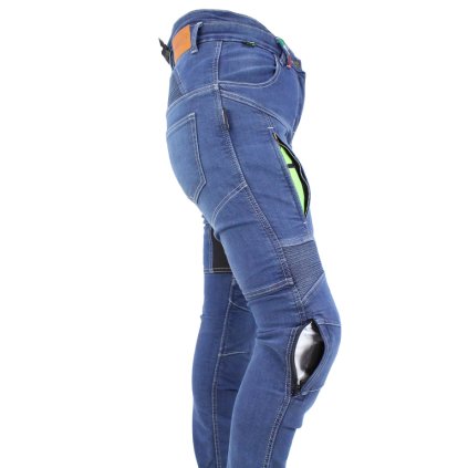 Džínsy MUGELL  kevlar dámske modré 32/32 - M (Array 32/32 M)