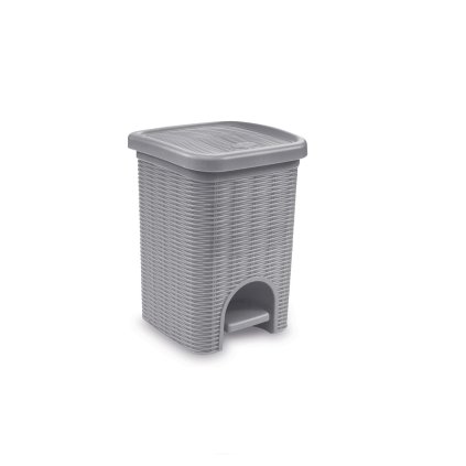Odpadkový kôš do kúpeľne Elegance 6 l, šedý