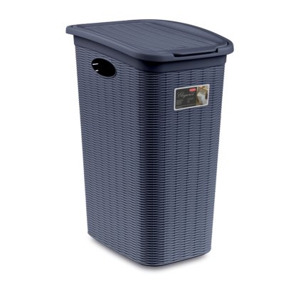 Kôš na bielizeň Elegance 36 l, modrý