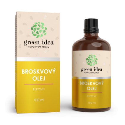 Green idea Broskyňový pleťový olej 100 ml